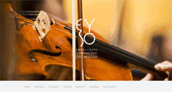 Desktop Screenshot of emoryyouthsymphony.org